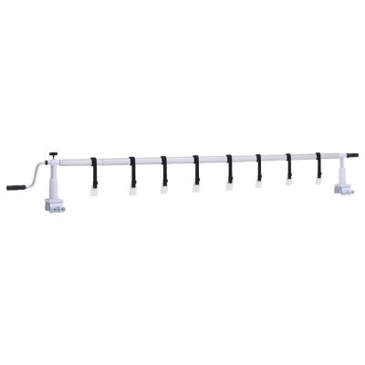 VIDAXL  rouleau de couverture de piscine avec base en plastique 93178