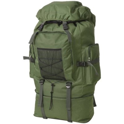 VIDAXL  sac a dos en style d armee xxl 100 l vert