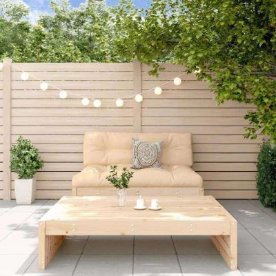VIDAXL  salon de jardin 2 pcs bois de pin massif