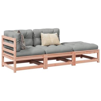VIDAXL  Salon de jardin 3 pcs - Sapin de Douglas