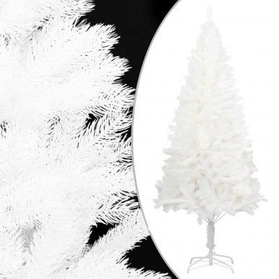 VidaXL Sapin de No&euml;l Artificiel avec Support Blanc 150 cm PE