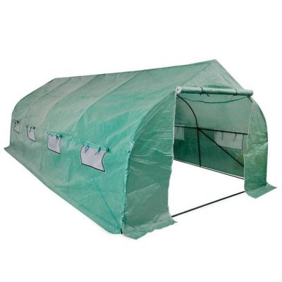 VIDAXL  - Serre portable Cadre en acier 18 m&sup2; Vert