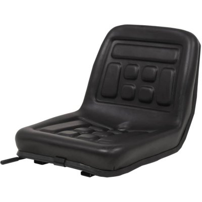 VIDAXL  - Si&egrave;ge de tracteur universel Noir Noir