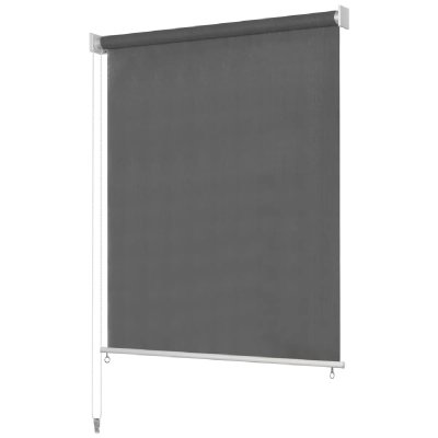 VIDAXL  - Store roulant d'ext&eacute;rieur 100 x 140 cm Anthracite Anthracite