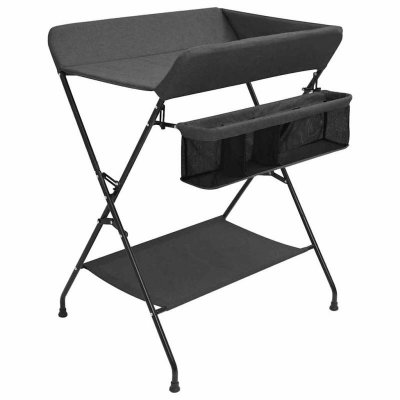 VIDAXL  - Table &agrave; langer Anthracite Fer Anthracite
