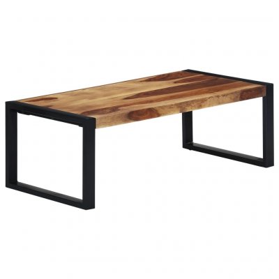 Vidaxl - Table basse 110 x 60 x 40 cm Bois de Sesham massif Brun