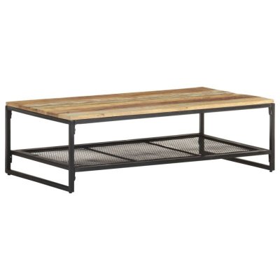 Vidaxl - Table basse 110x60x35 cm Bois de r&eacute;cup&eacute;ration massif n/a