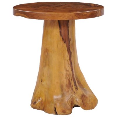 Vidaxl table basse 40 x 40 cm bois de teck massif 281653