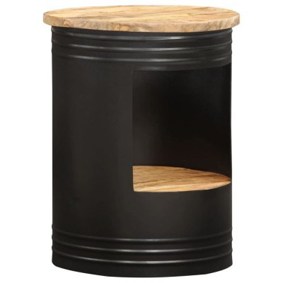Vidaxl table basse 43x55 cm bois de manguier solide 287487