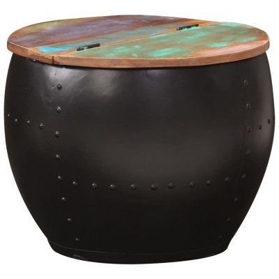 Vidaxl - Table basse 53x43 cm Bois de r&eacute;cup&eacute;ration massif n/a