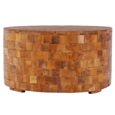 Vidaxl - Table basse 60x60x35 cm Bois de teck massif Brun