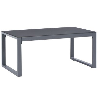 Vidaxl table basse 90x50x40 cm aluminium 47254