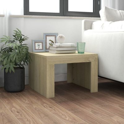 Vidaxl - Table basse Ch&ecirc;ne sonoma 50x50x35 cm Agglom&eacute;r&eacute;