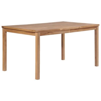 VIDAXL  table de jardin 150x90x77 cm bois de teck solide 44997