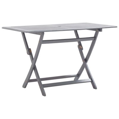 VIDAXL  table de jardin pliable 120x70x75 cm bois d'acacia massif 46331