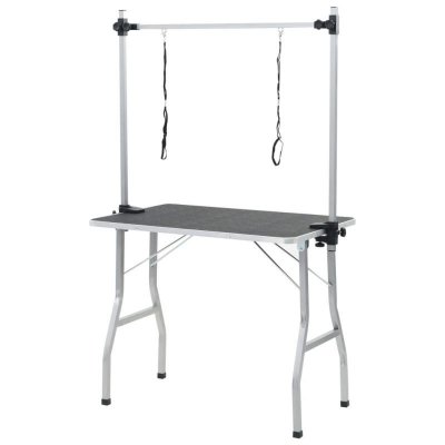 VIDAXL  - Table de Toilettage Ajustable pour Chiens Chats 2 Potences