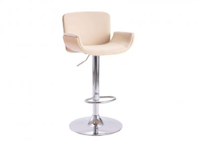 Vidaxl - Tabouret de bar Cr&egrave;me Similicuir light brown and cream