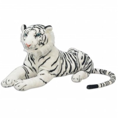 VIDAXL  tigre en peluche blanc xxl 80164