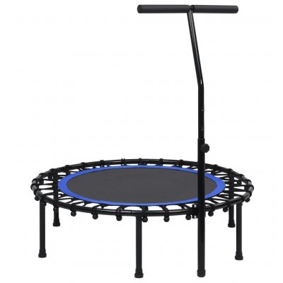VIDAXL  trampoline de fitness avec poign&eacute;e 102 cm 102 cm
