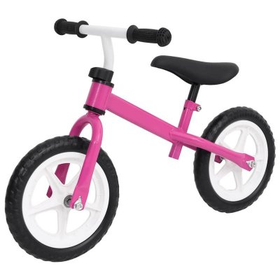 VIDAXL  v&eacute;lo d'&eacute;quilibre roues de 10 pouces rose