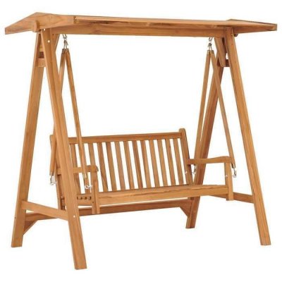 VIDAXL   Balancelle 170 cm Bois de teck massif