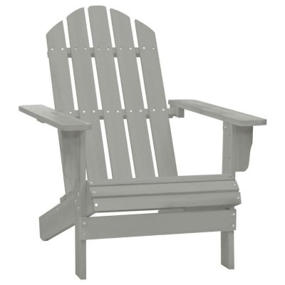 VIDAXL   Chaise de jardin Bois Gris