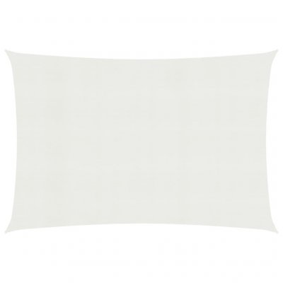 VIDAXL  - Voile d'ombrage 160 g/m&sup2; Blanc 6x8 m pehd Blanc
