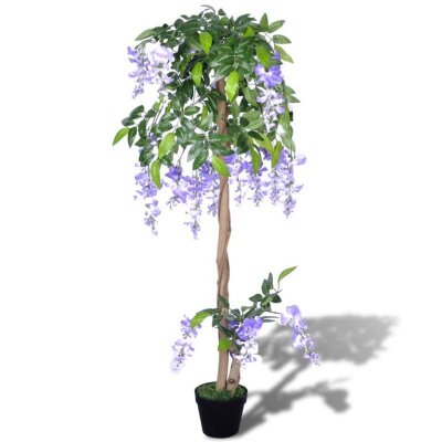 VIDAXL  - Wisteria artificiel avec Pot 120 cm n/a