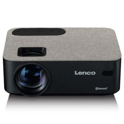 LENCO Video projecteur LCD avec Bluetooth  LPJ-700BKGY Noir-Anthracite 