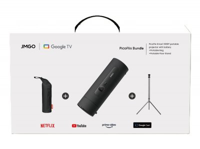 JMGO Vid&eacute;oprojecteur  PicoFlix + sacoche + tr&eacute;pied 