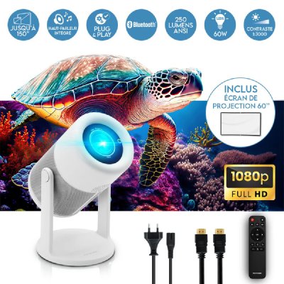 METRONIC Vid&eacute;oprojecteur VIZYO - blanc