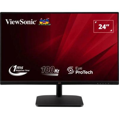VIEWSONIC  Value Series VA2432-MHD-3 LED display 61 cm (24 ) 1920 x 1080 Pixel Full HD Nero - Neuf