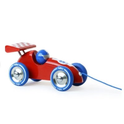 VILAC - Voiture de Course &agrave; Trainer Rouge-Bleu, 2309R, Turquoise
