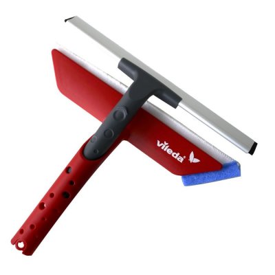 VILEDA  Raclette vitre Active - 2 en 1 - 30 x 35 x 26 cm - Caoutchouc