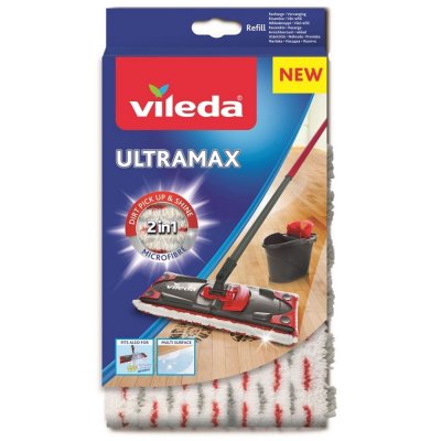 VILEDA  Recharge Balai a Plat UltraMax Power 2 en 1
