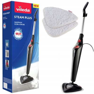 VILEDA  Steam Plus 0.4l Steam Mop Noir
