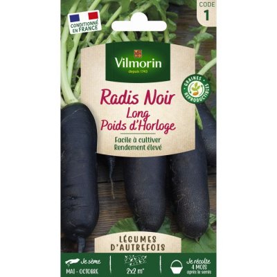 VILMORIN  3885441 Radis, Noir, 90 x 2 x 140 cm