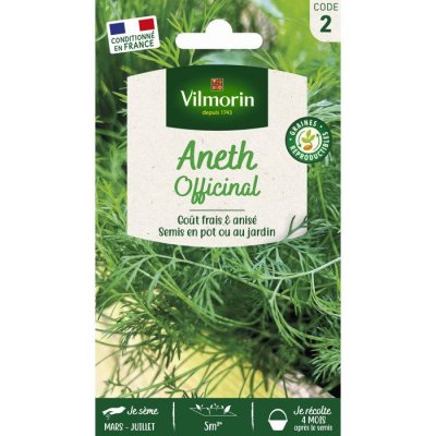 VILMORIN  5871046 Pack de Graines Aneth Officinal