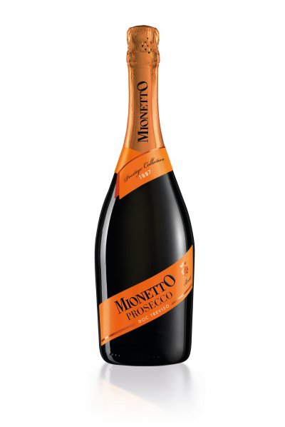 MIONETTO Vin P&eacute;tillant Blanc Doc Treviso Brut Prosecco  - La Bouteille De 75cl