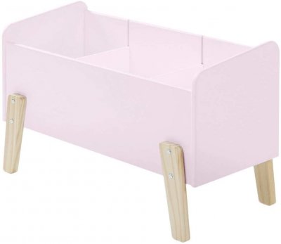 VIPACK  Coffre jouets Kiddy Vieux Rose