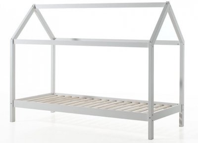 Vipack Dallas Lit LP 90X200cm Blanc + Lit gigogne