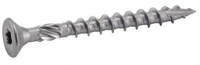 ACTON Vis &agrave; bois t&ecirc;te frais&eacute;e 6 lobes  inox A2-5x70 mm - boite de 300-623285X70/35SEAU