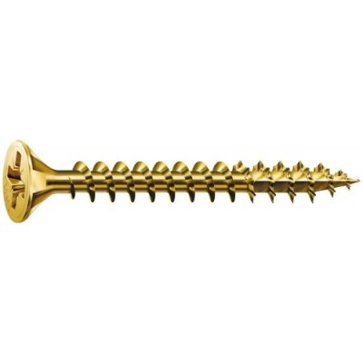 SPAX Vis agglo t&ecirc;te frais&eacute;e bichromat&eacute;e - lot de 1000 - 4x20 mm