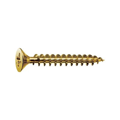 SPAX Vis universelle  SeKo cruciforme Z 4,0x 45 galvanis&eacute; Jaune (Par 500)