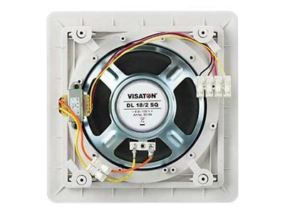 VISATON  DL 18/2 SQ 8 OHM/100 V - Haut-parleur - 40 Watt - 2 voies
