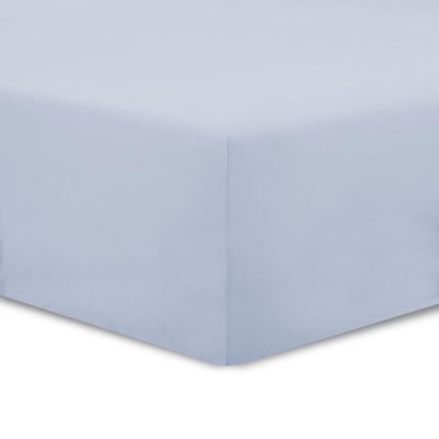 VISION  - Drap housse Gris Perle - 90x190cm - 100% coton