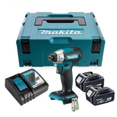 MAKITA Visseuse &agrave; chocs 18V LXT 140Nm (2x3,0 Ah) en MAKPAC -  DTD157RFJ