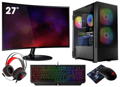 VIST  Gaming PC - AMD Ryzen 7 5700G 32 Go RX VEGA8 SSD 1 To