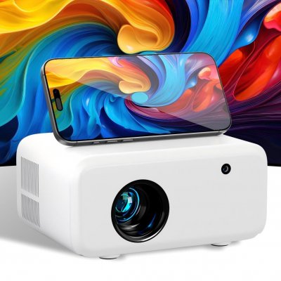 VISULAPEX  Vid&eacute;oprojecteur V3 Pro 12000lm HD projecteur Blanc