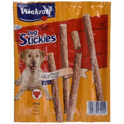 VITAKRAFT  Dog Stickies BUf 4 B&acirc;tonnets